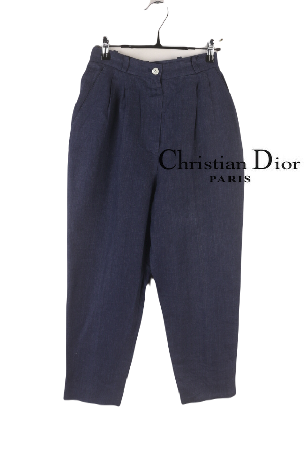 (90%세일) Tychez Vintage Clothing Christian Dior 크리스찬디올 린넨100%